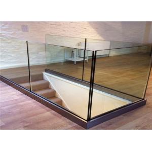 China Customized Frameless Glass Deck Railing Systems Stainless Steel Railing For Balcony wholesale