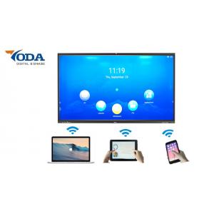 Ultra HD Interactive Flat Panel 75inch LCD Sma Touch Screen