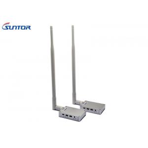 China Two Way RS232 Drone Video Transmitter , Wireless Hd Transmitter 70Mbps Transmitting Rate supplier