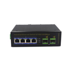 China 3W IP40 MSG1204 1000M 100Base-T fiber ethernet switch wholesale