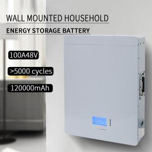 Wall Mount 48V 120AH Lithium Battery Home Solar PV Energy Storage Battery