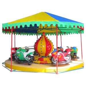 China Indoor Playground Equipment Motor Race Ride With Motor Coach 8-12 Riders supplier