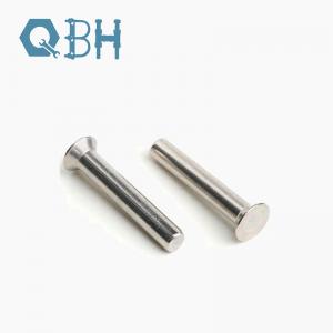 DIN661 Oval Solid Rivets / Solid Round Head Rivet Cold Forging