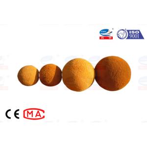 China Mini Concrete Pump Cleaning Sponge Ball Hydraulic Concrete Pump Parts supplier