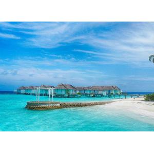 China Belize / Maldives Overwater Bungalow With Light Steel , Over The Water Bungalows supplier