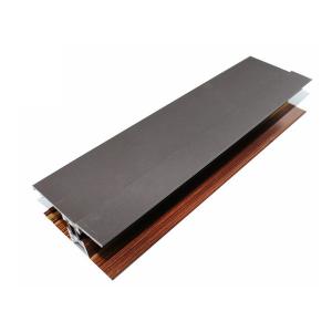 China Wood Finished Kitchen Cabinet Profiles , Industrial Aluminum Extrusion Framing supplier