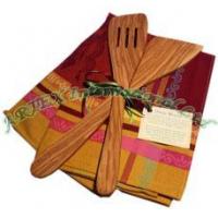 Yarn Dyed Jacquard Kitchen Towel Set With Gift Packing
