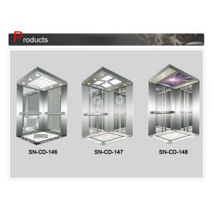 China Elevator Decoration Stainless Steel Frame With White Acrylic Lighting Panel supplier