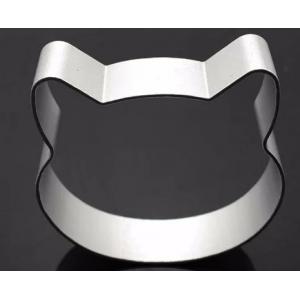 Silver Animal Shaped Cookie Cutters OEM Animal Shaped Pastry Cutters