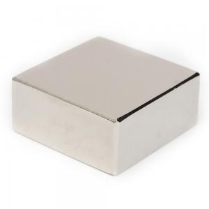 China Premium Sintered Neodymium Magnets , Small Neodymium Magnets Block Shape supplier