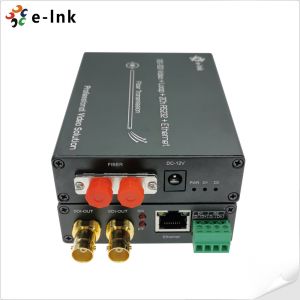 China LNK-12GSDI Series Fiber Converter with 4K UHD Video, Loop-out, Gigabit Ethernet & RS485 supplier