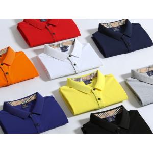                  Polo T-Shirt Embroidered Soft Cotton Polo 100% Cotton Plain T Shirts Cotton Blank Men Polo             