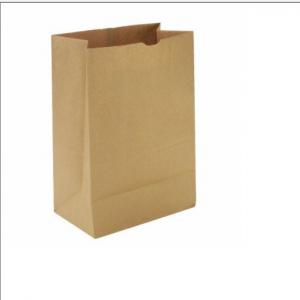 China Brown Kraft Paper Bags Recyclable Gift Food Bread Candy Packaging Bags For Boutique supplier