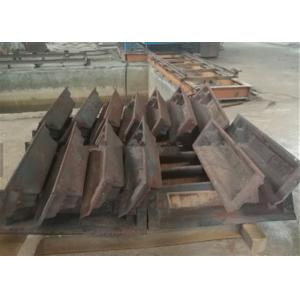 China Recycling Lead Ingot Mold , Aluminum Ingot Mold Cast Steel Or Cast Iron Material supplier