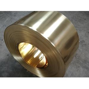 China Zippers C26000 Copper Sheet Metal , Bronze Metal Strips Thickness 0.05-3.0mm supplier