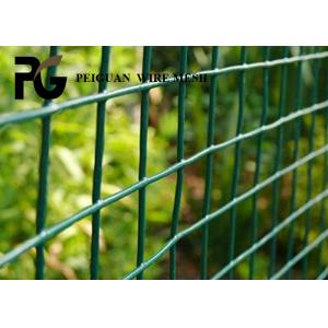 China Square Hole 6mm PVC Coated Welded Wire Mesh Panels Anti Corrosion supplier
