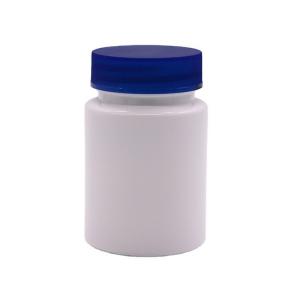 80ml HDPE Bottle Wide Mouth Empty Capsule Containers with Screw Cap and Kid Safety Cap