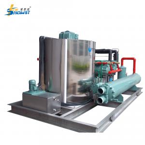380V 15ton Sea Water Flake Ice Machine Commercial For Fishing Vessels