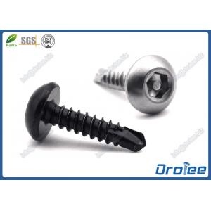China 410 Stainless Steel Button Head Hex Pin Tamper Resistant Self Drilling Screw supplier