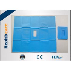 China Waterproof Disposable Surgical Drapes Non-woven Sterile Surgical Sheet Without Tape supplier