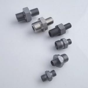 China 316 304 Male Screwed SS Hex Nipple High Pressure Pipe Fitting supplier