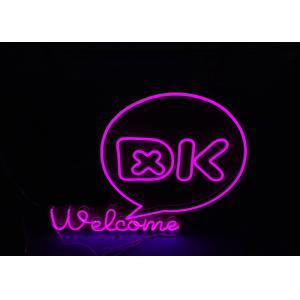 China High Performance Welcome Custom Led Neon Signs Pink color 12v supplier