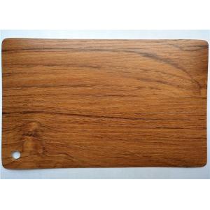China Golden Oak Wood Grain Pvc Membrane Foil For Doors Kitchen Cabinet supplier