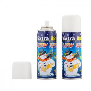 China Aluminum Snow Spray Bottle 120ml 250ml Customizable Empty Aerosol Can supplier