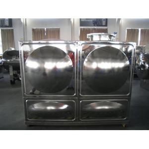 China Rectangular Combined Stainless Steel Water Tanks For Civil Buildings supplier