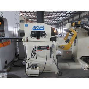 China Hydraulic Steel Coil Uncoiler Automatic Decoiler Feeder With High Precision Feeding supplier