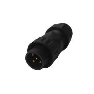 Screw Type LED Outdoor Lighting Power 5 Pin Waterproof Electrical Connectors