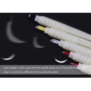 China Trainningのための使い捨て可能なMicrobladingの眉毛のペン、半永久的な構造の眉毛の入れ墨のペン supplier