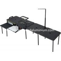 China SMC Table Outdoor Integrated Bbq Gril Camping Kitchen Bench on sale