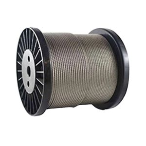 China L'acier inoxydable 6*19W Iwr/6X19W Iwrc 14mm Grease Lubricant Wire Rope pour le service de coupe et la résistance à la traction supplier