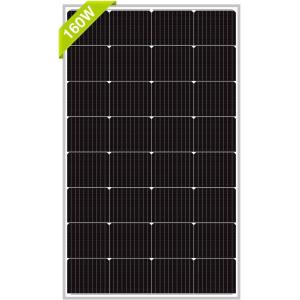 160W Off Grid Monocrystalline PV Cell Module Mono Poly Solar Panel 12V