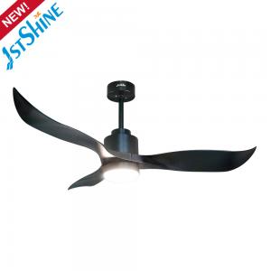 China Dc Circuit 60W Remote Control Ceiling Fan Home 3 Abs Plastic Fan Blades supplier