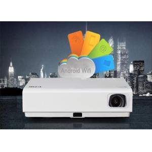 China Commercial DLP Mini Smart Android Projector , 3LED Android Wifi Led Projector supplier
