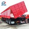 China Carga útil máxima 20001-25000 kg Remolque de descarga de 3 o 4 ejes con tirador lateral para el transporte de carbón wholesale