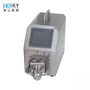 High Precision Desktop Small Volume Liquid Filling Machine For Small Factory