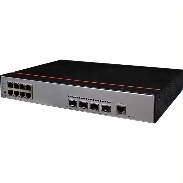1U Stackable Ethernet Switch S5735-L8T4S-A1 with QoS SNMP Wireless AP Router Features