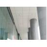 China Zero Clearance Perforated Metal Drop Ceiling Tiles / Closed Floating Ceiling Tegular wholesale