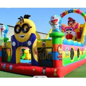 China Cartoon Theme Large Inflatable Bouncy Castle Birthday Party Bounce House supplier