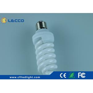 18 Watt Compact Fluorescent Bulb , Full Spiral Energy Saving Lamp SDCM< 5