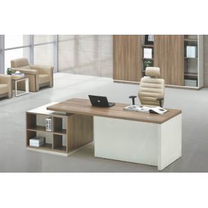 China modern office wooden manager table furniture in warehouse supplier