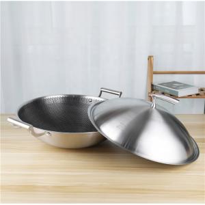 Compound Stovetop Frying Pan 42cm  With Stainless Steel Cover