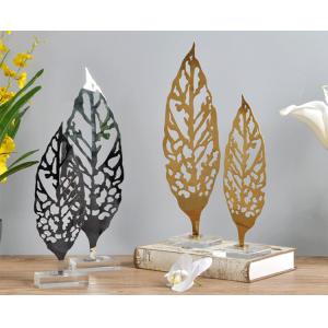 China Custom Leaf Shape Shop Window Displays Accessories Artwork Display Stand supplier