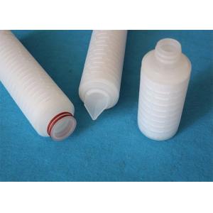 China 0.2 Micron Membrane Pleated Depth Filter 1um 3um 5um For RO Water System supplier
