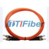 China ST/PC - ST/PC Multinode 50/125 da fibra ótica revestimento da laranja do cabo de ligação em ponte LSZH wholesale