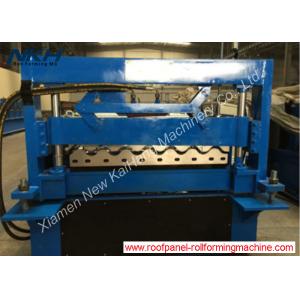 China Big Wave Corrugated Roll Forming Machine With 780mm Cover Width CE Approved supplier