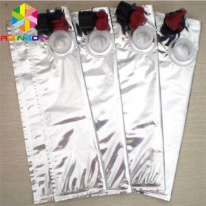 China 330ML Aluminum Foil Bags Red Wine Dispenser BIB Beverage Spout Tap Packaging supplier